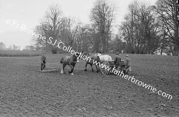 SOWING OATS BY MACHINE DAIRY HILL